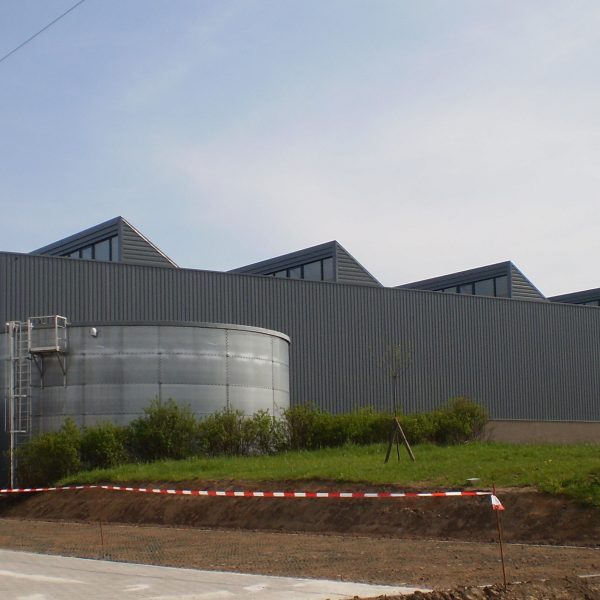 Hall industriel climatisé