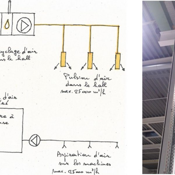 ©MATRIciel -Menuiserie Tecnibo L'installation technique de Tecnibo, étudiée par MATRIciel