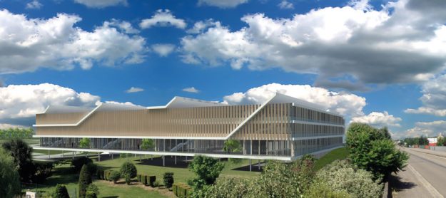 © archipelago | baev – Siège social d’ORES à Gosselies Bâtiment NZEB pour ORES,