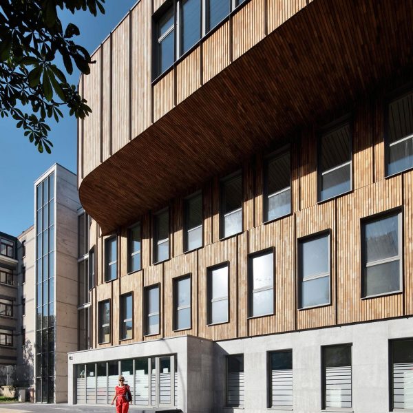 © R2D2Architecture – Bâtiment rue Vlogaert Bâtiment scolaire à 1060 Saint-Gilles