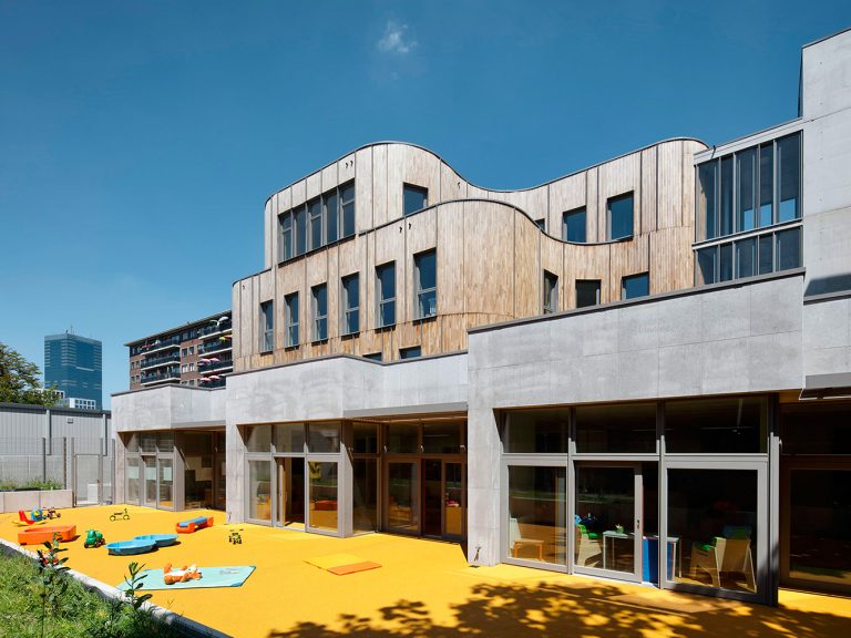 Crèche passive à Bruxelles