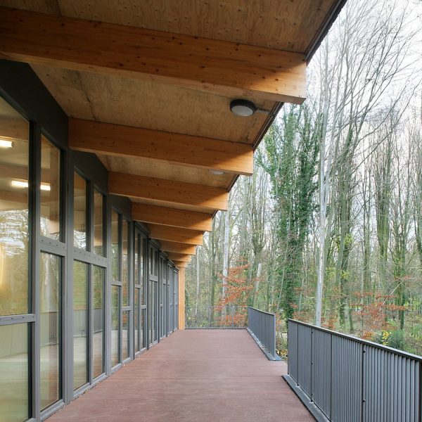 © Filip Dujardin – B2Ai Human Centered Architecture – Crèche Nivelles Lumière naturelle privilégiée