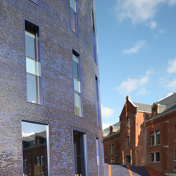 © Filip Dujardin – MDW Architecture – Hotel de Police de Charleroi Hôtel de Police de Charleroi