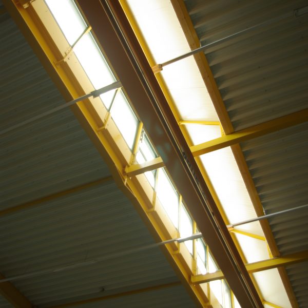 Hall industriel climatisé