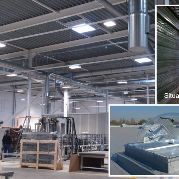 ©MATRIciel – L’entreprise de menuiserie Tecnibo à Forest Amélioration de l'éclairage de l'atelier de Tecnibo