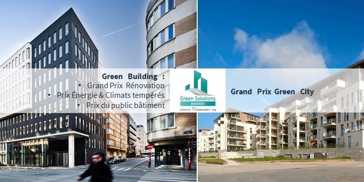 Green Solutions Awards 2018 2018 - Award bâtiment et Award Quartier durable