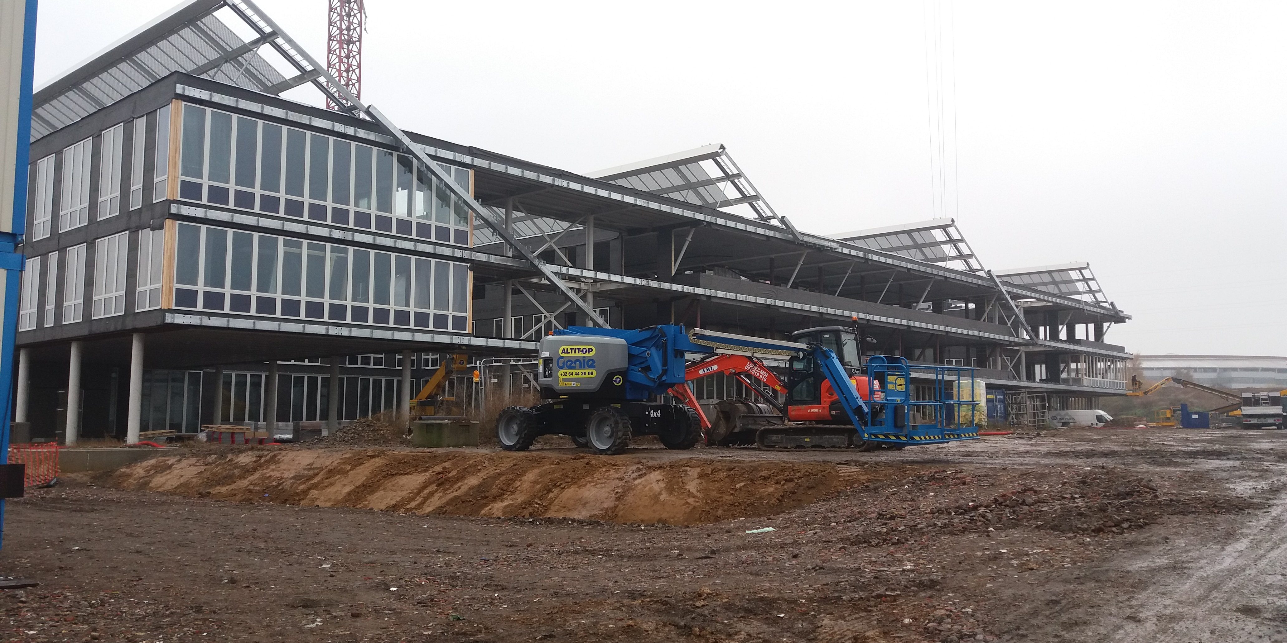 Bâtiment NZEB pour ORES,