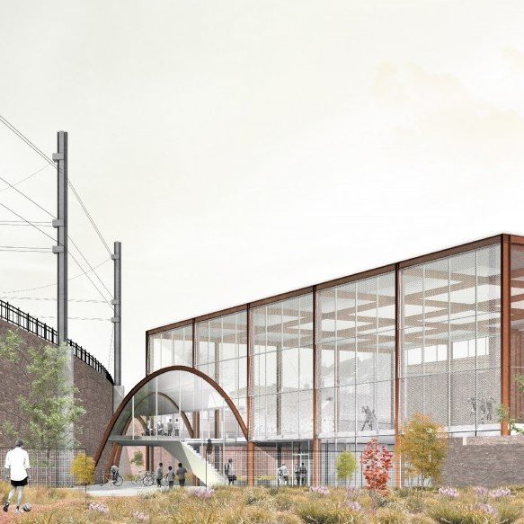 Nouvelle salle de sport Terre-Neuve à Bruxelles, avec MDW architecture