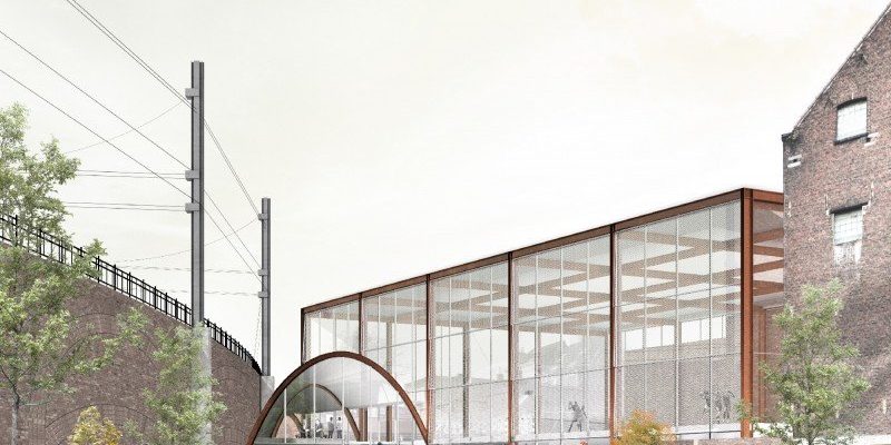 Nouvelle salle de sport Terre-Neuve à Bruxelles, avec MDW architecture