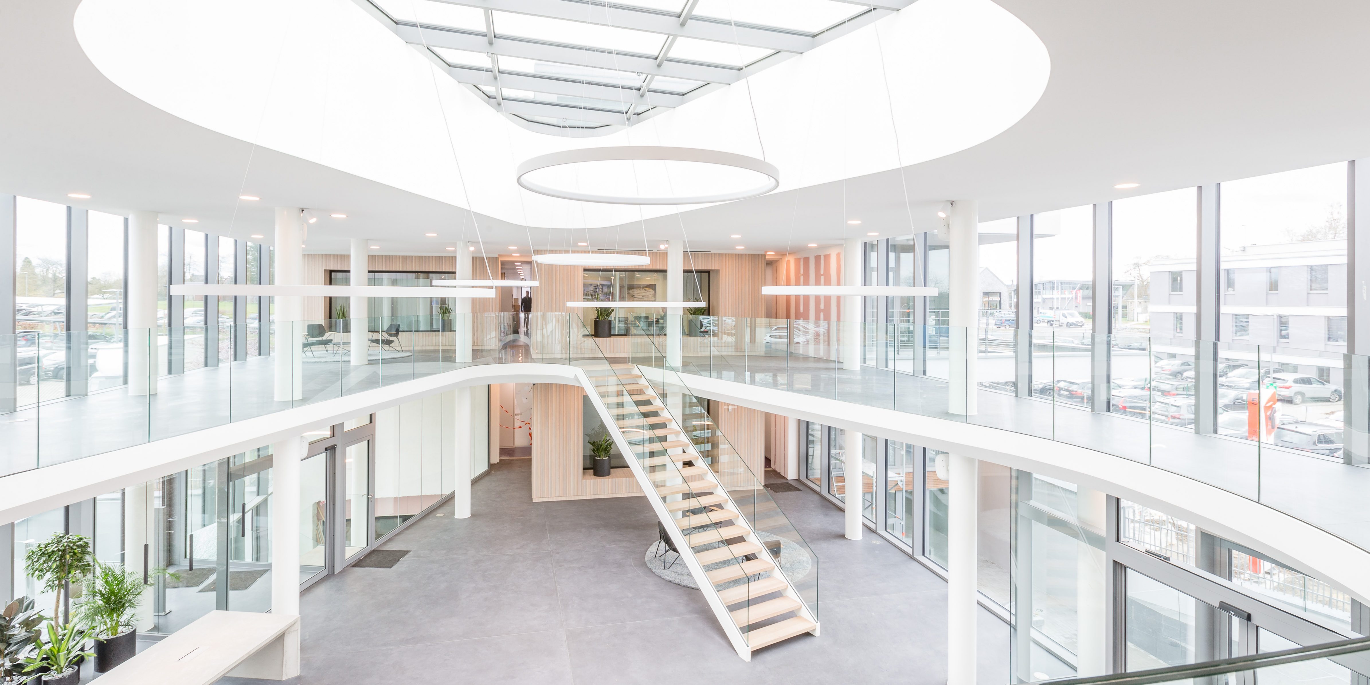 ©Thomas&Piron – Bâtiment Energie Positive – Conseils énergie, environnement par MATRIciel ©Thomas&Piron - Eclairage naturel pour le confort des usagers du bâtiment