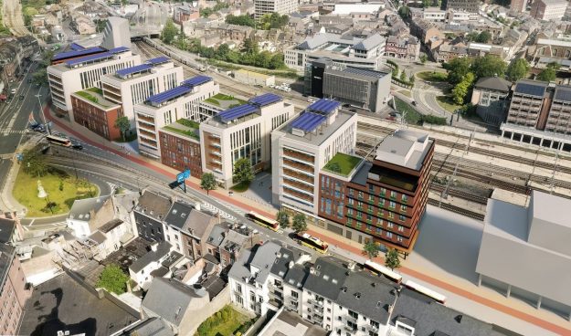 © Baltisse, Montois Partners et Perspectif – Développement AXS à Namur © Baltisse, Montois Partners et Perspectif - Développement AXS à Namur