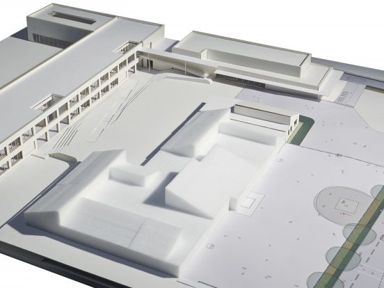 Maquette du concours pour l'école fondamentale de Crisnée