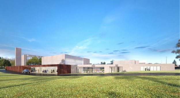 Construction du nouvel IESS "Le Trèfle" à Chièvres