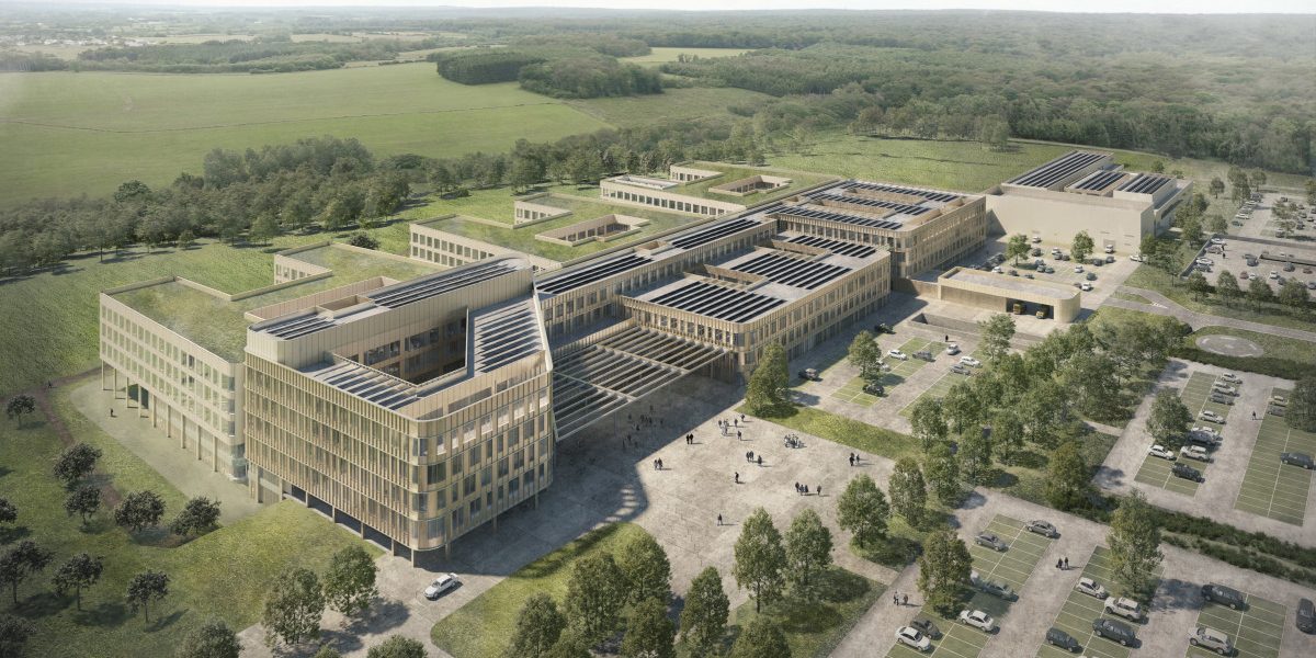 ©archipelago architects – VIVALIA 2025 VIVALIA 2025 Complexe Hospitalier Régional Centre Sud