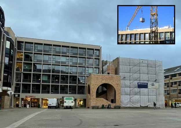 Rénovation Halles UCLouvain