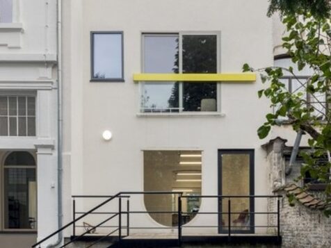 Zinneke - Intégration de châssis récupérer sur le chantier