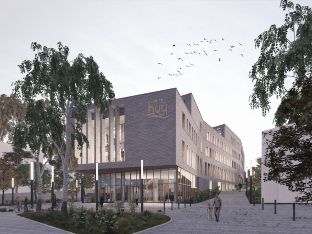© archipelago Nouvelle Cité administrative de Huy