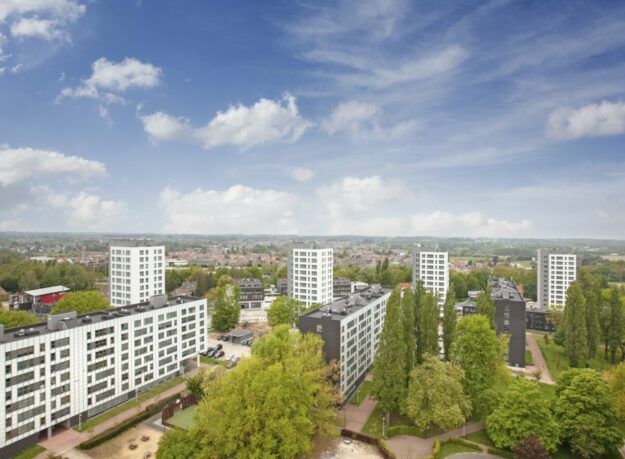 Vue de la Cité Modèle à Laeken