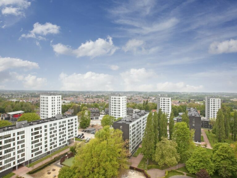 Vue de la Cité Modèle à Laeken