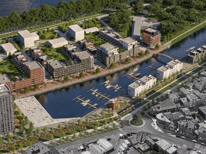 Site Coronmeuse - projet Neolegia - Vue de haut